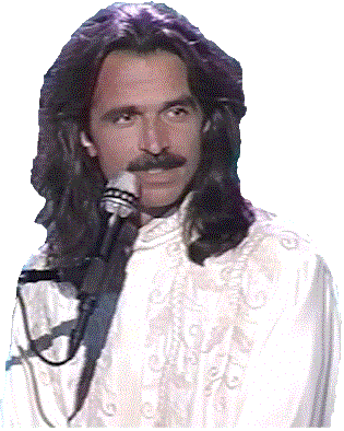 Yanni Speaks with the Crowd
